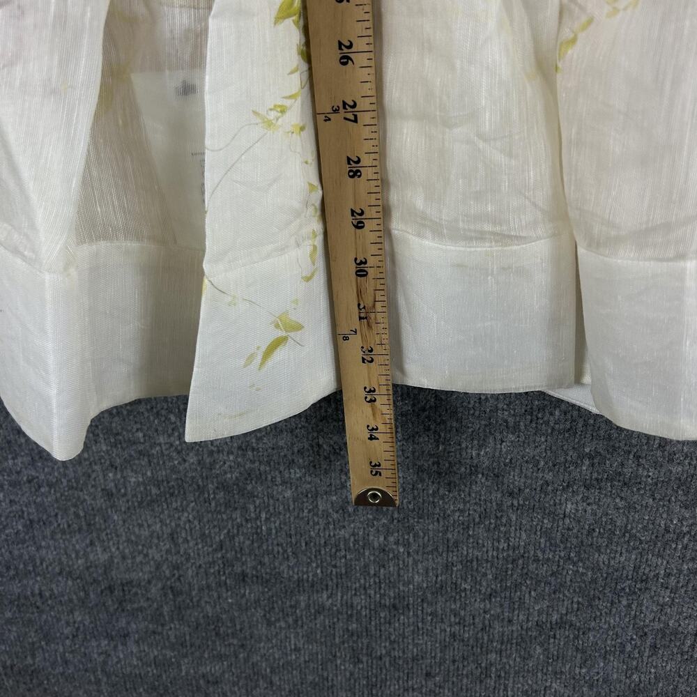 Zimmermann Dress 2 Prima Paneled Floral Silk Linen Organza Mini Romantic Luxury - Picture 14 of 16